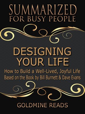 cover image of Designing Your Life--Summarized for Busy People